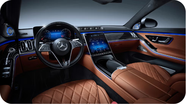 Mercedes S Class interior 1