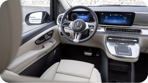Mercedes-Benz V-Class interior 3